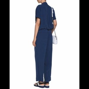 Malene Birger Jumpsuit Cargo Blue Romper Sexy